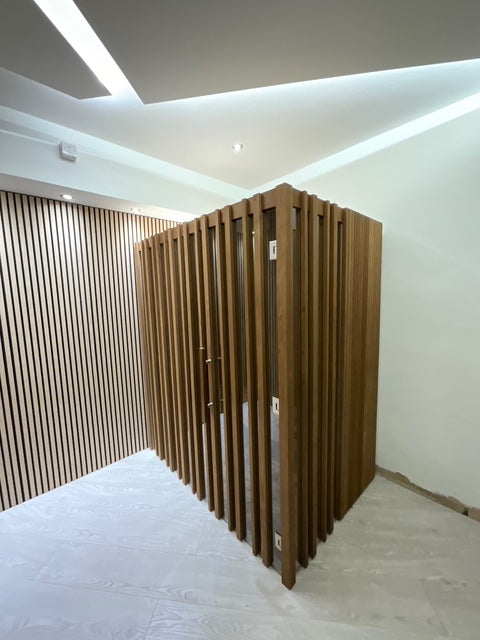 Completed bespoke infrared sauna in Alderley Edge