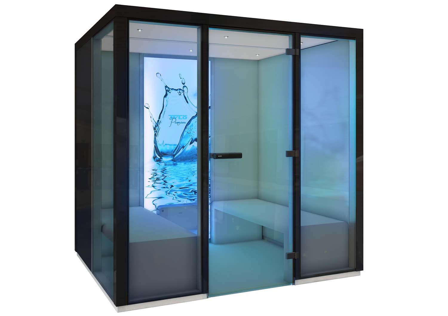 Tylo steam room for 6 persons